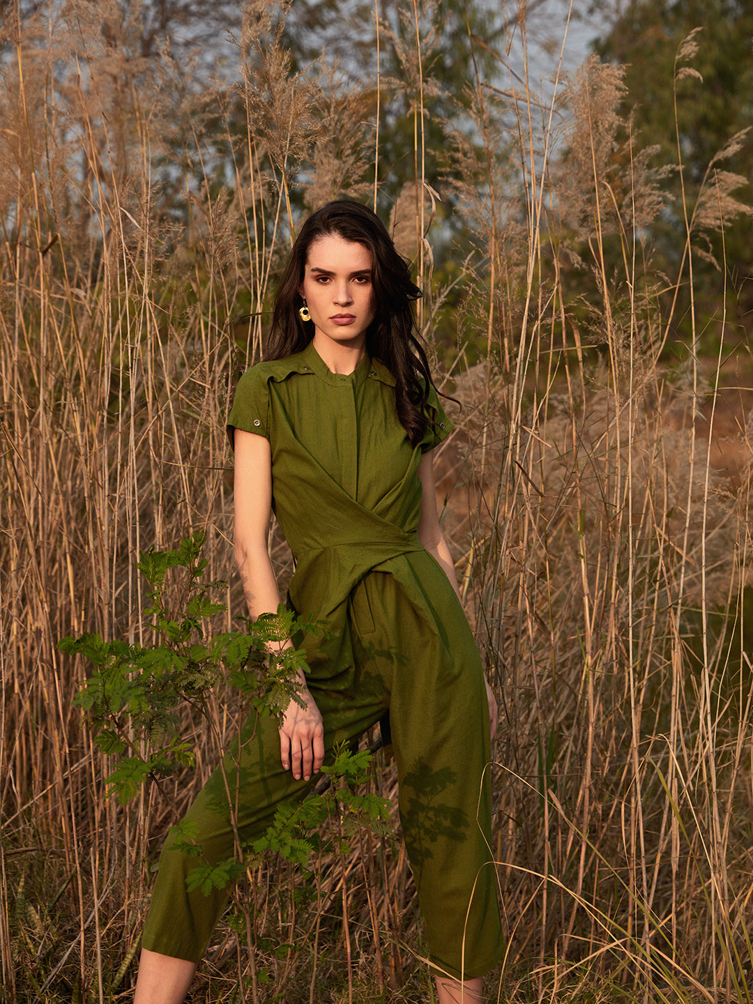 OLIVE JUMPSUIT