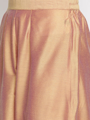 Pathani Pant-Golden Purple