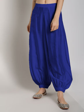 Pathani pants-imperial blue