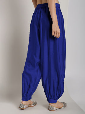 Pathani pants-imperial blue