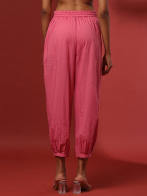 Pathani Pants- coral