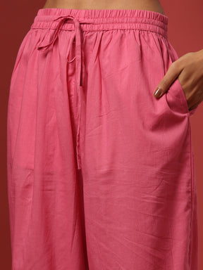 Pathani Pants- coral