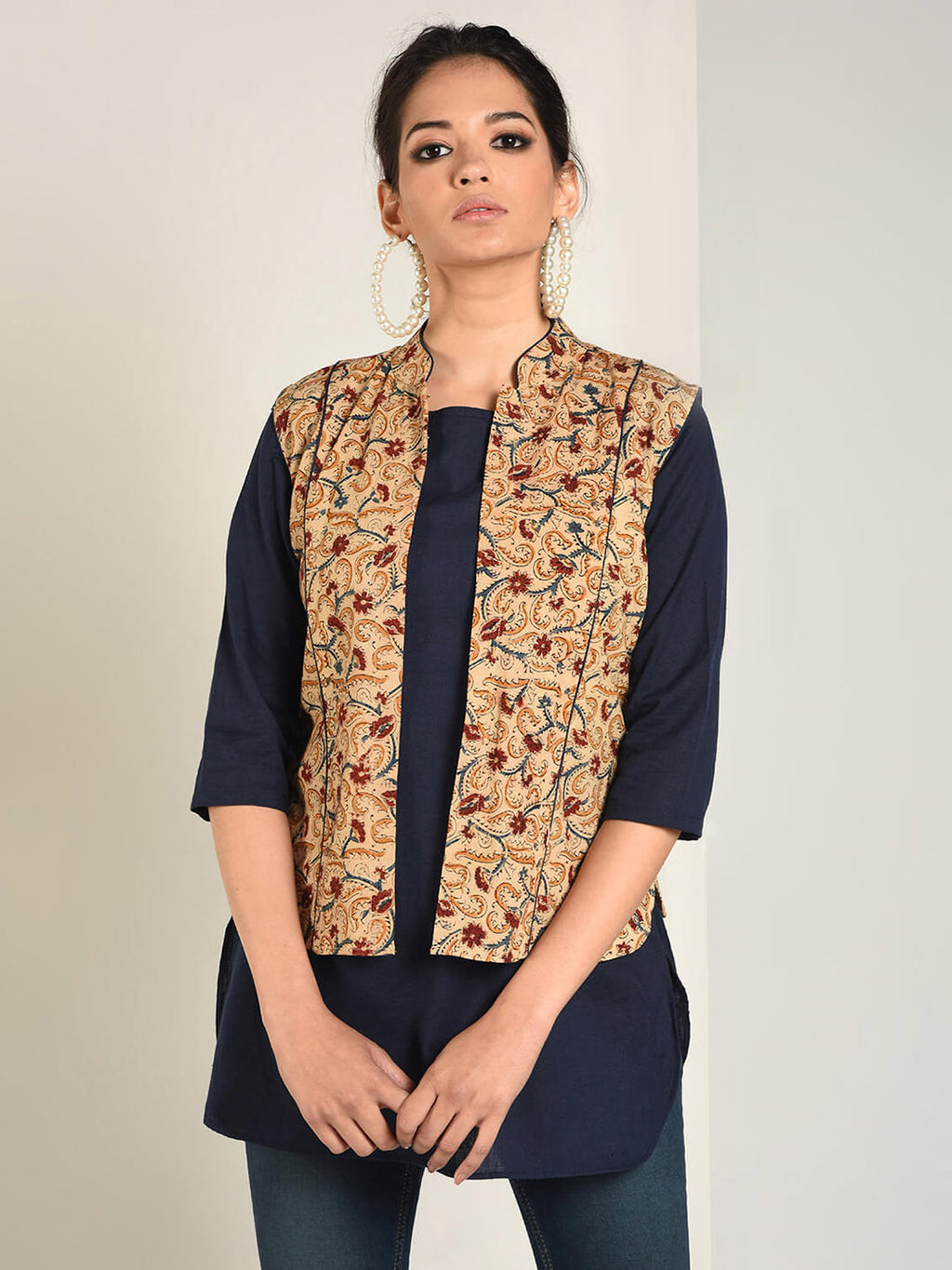 Cotton on sale kalamkari jackets